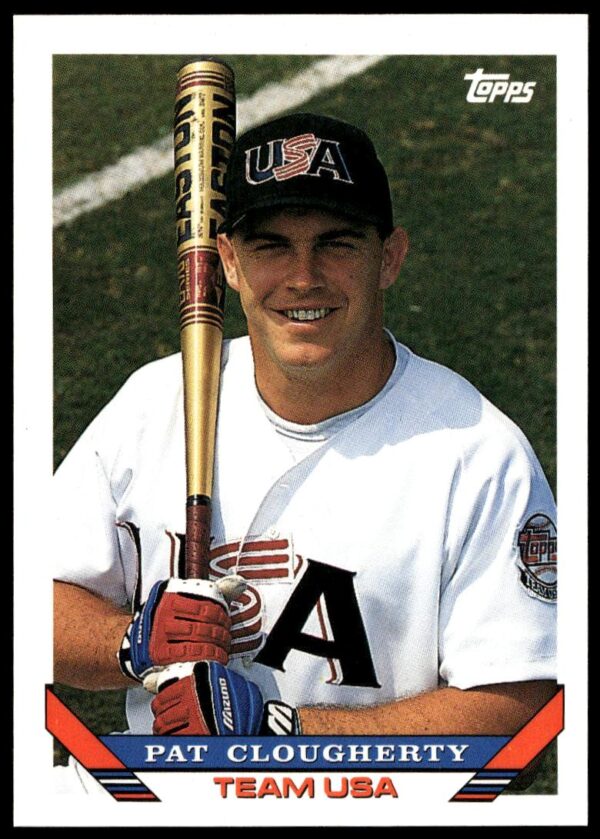 1993 Topps Traded Pat Clougherty #34T (Front)