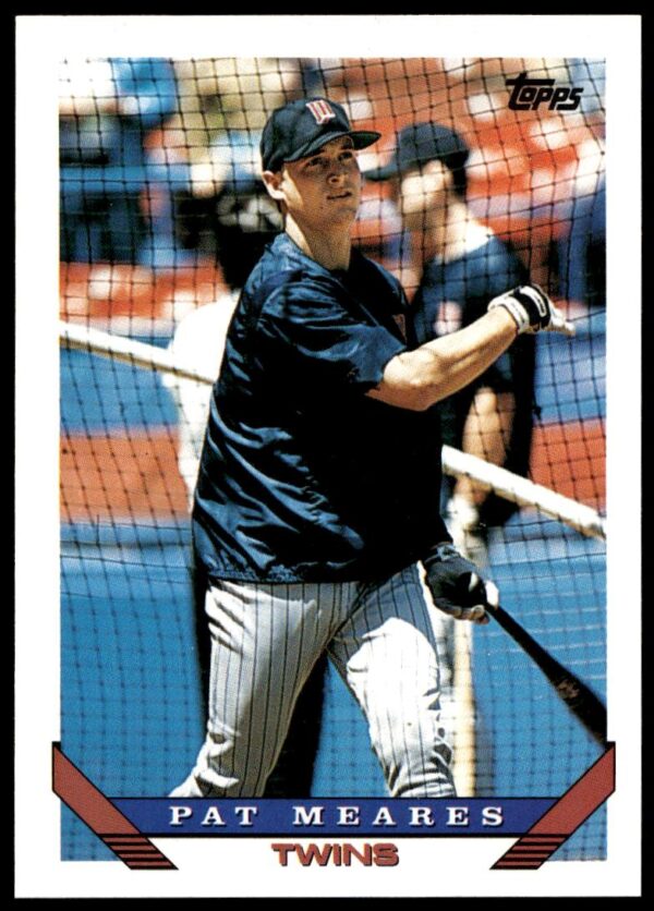 1993 Topps Traded Pat Meares #98T (Front)
