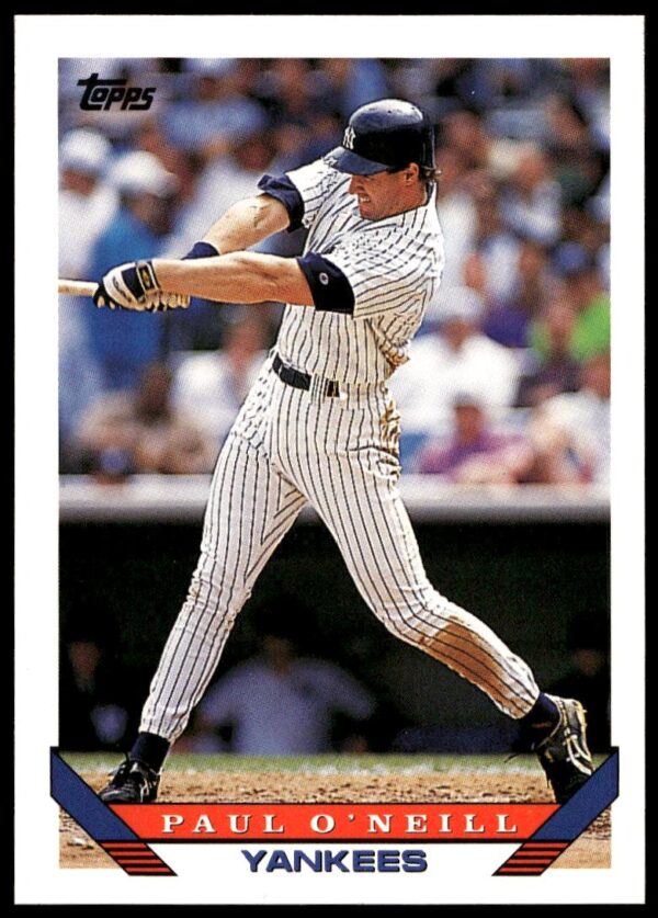 1993 Topps Traded Paul O'Neill #84T (Front)