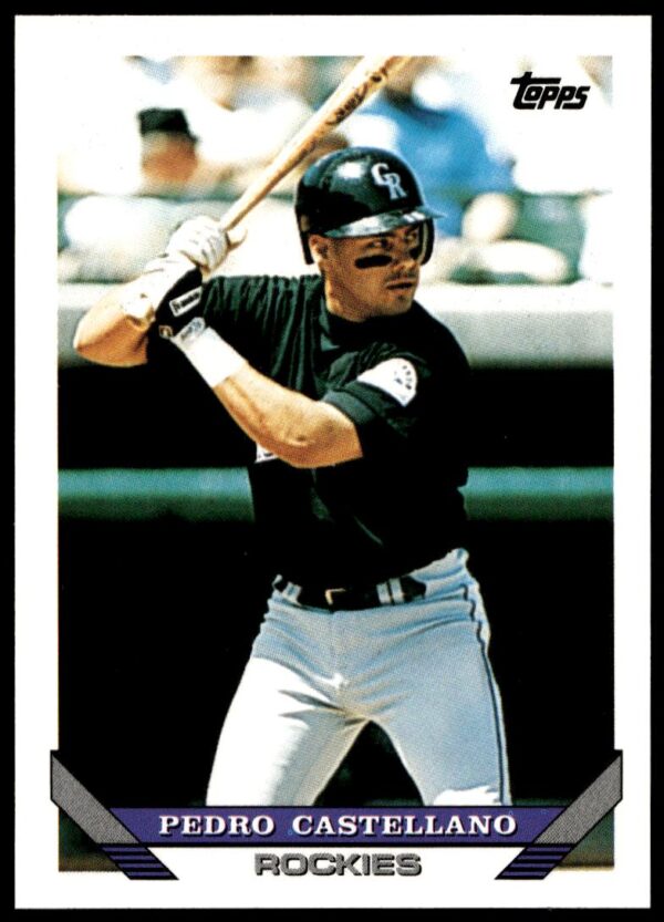 1993 Topps Traded Pedro Castellano #69T (Front)