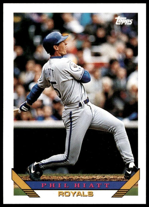 1993 Topps Traded Phil Hiatt #29T (Front)