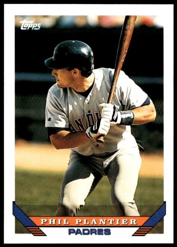 1993 Topps Traded Phil Plantier #42T (Front)