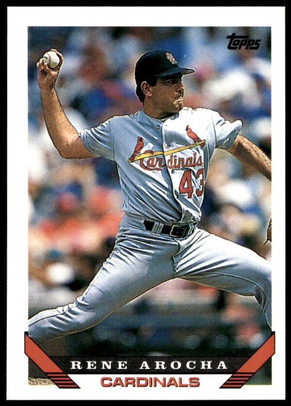 1993 Topps Traded Rene Arocha #77T (Front)