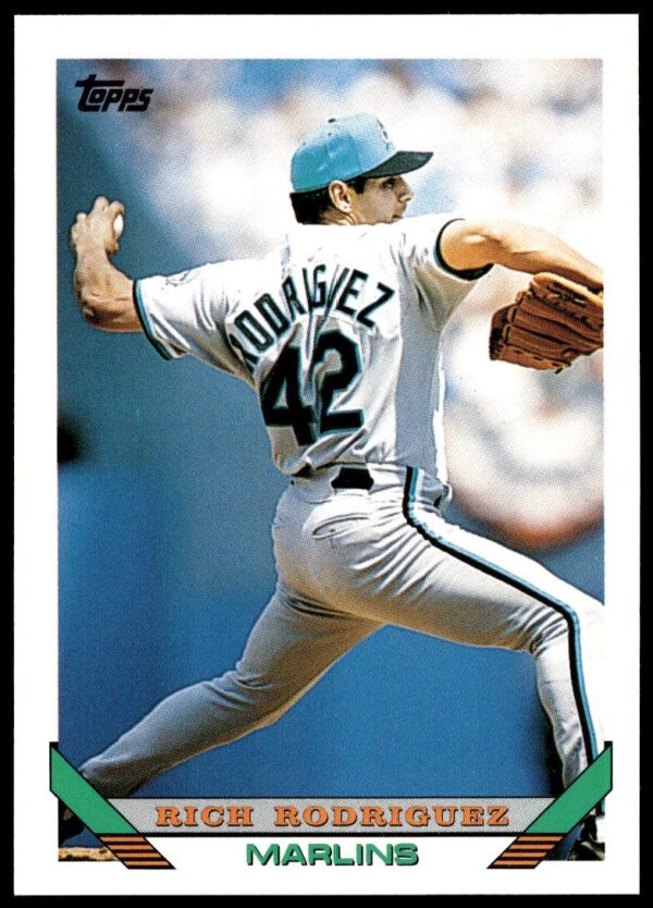 1993 Topps Traded Rich Rodriguez #71T (Front)