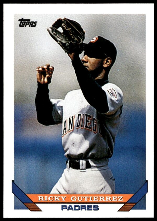 1993 Topps Traded Ricky Gutierrez #21T (Front)