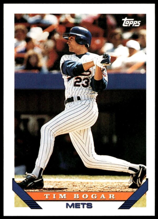 1993 Topps Traded Tim Bogar #119T (Front)