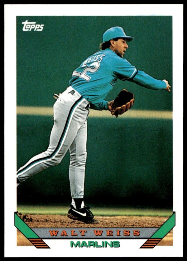 1993 Topps Traded Walt Weiss #18T (Front)