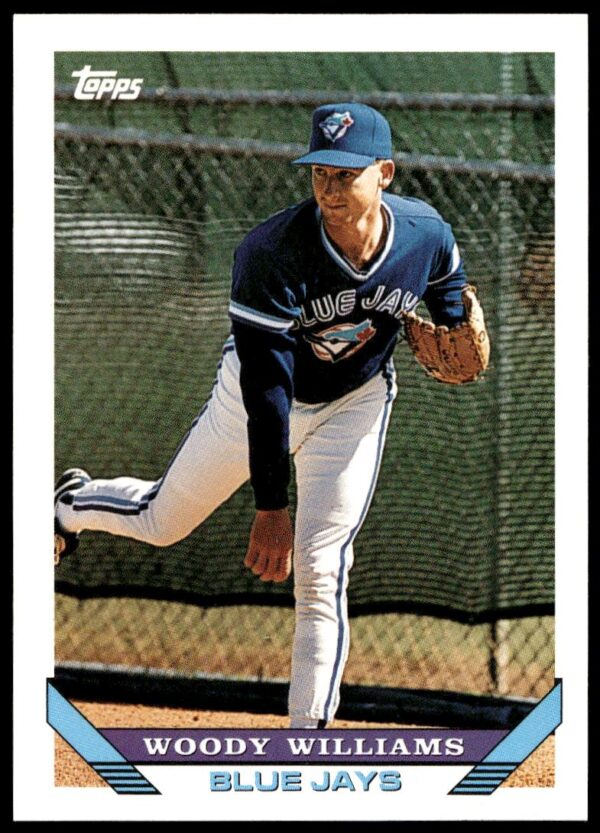 1993 Topps Traded Woody Williams #118T (Front)