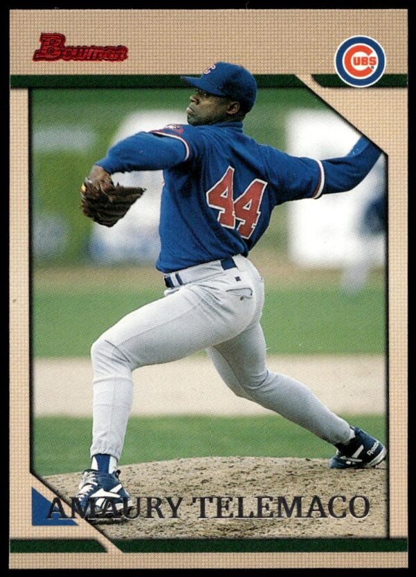 1996 Bowman Amaury Telemaco #212 (Front)