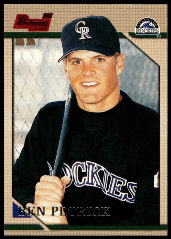1996 Bowman Ben Petrick #252 (Front)