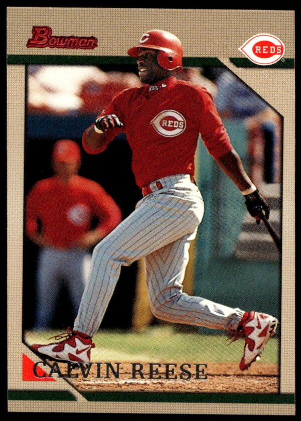 1996 Bowman Calvin Reese #200 (Front)