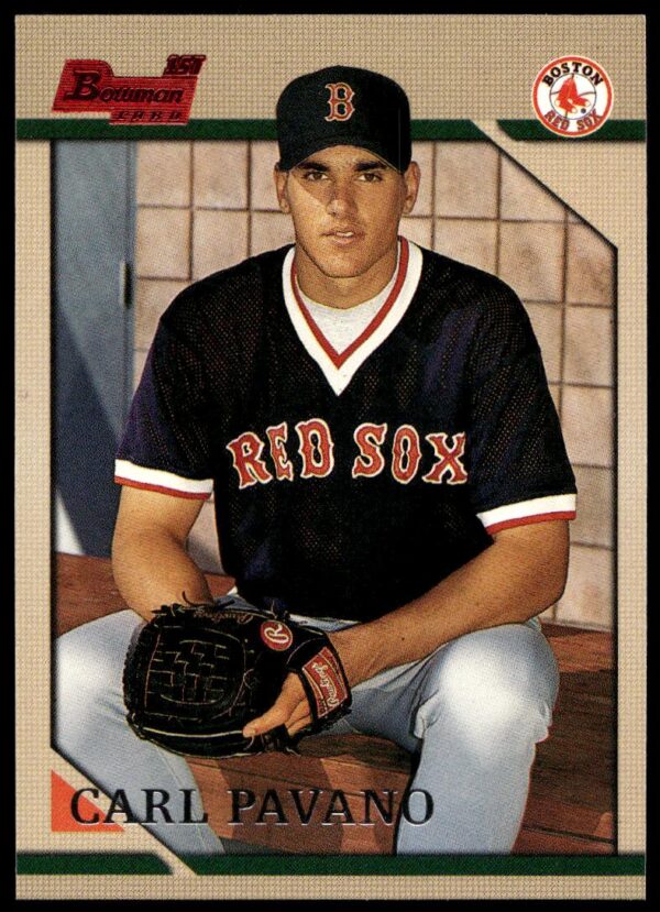 1996 Bowman Carl Pavano #259 (Front)