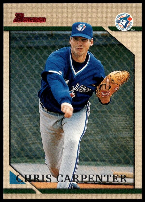 1996 Bowman Chris Carpenter #185 (Front)