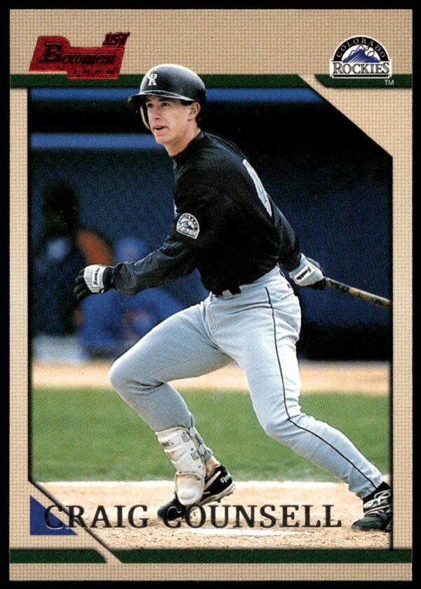 1996 Bowman Craig Counsell #194 (Front)