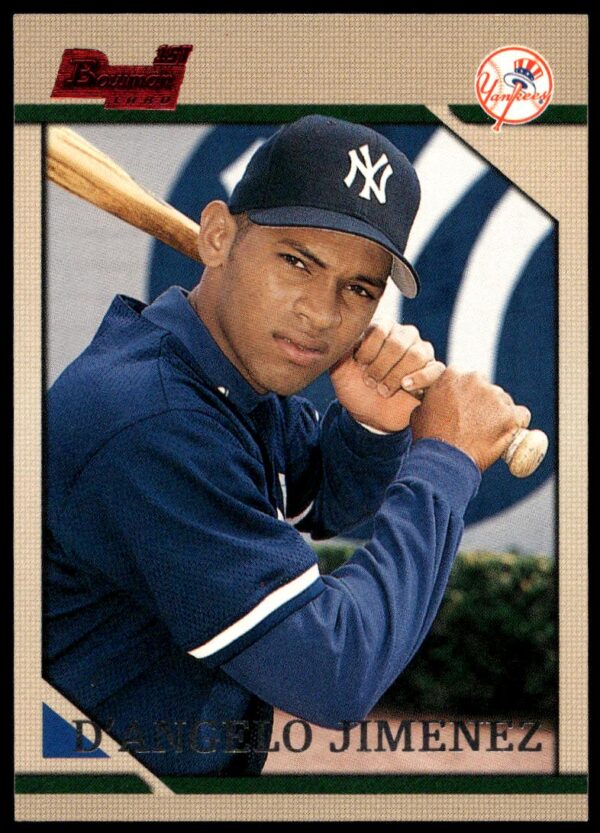 1996 Bowman D'Angelo Jimenez #124 (Front)