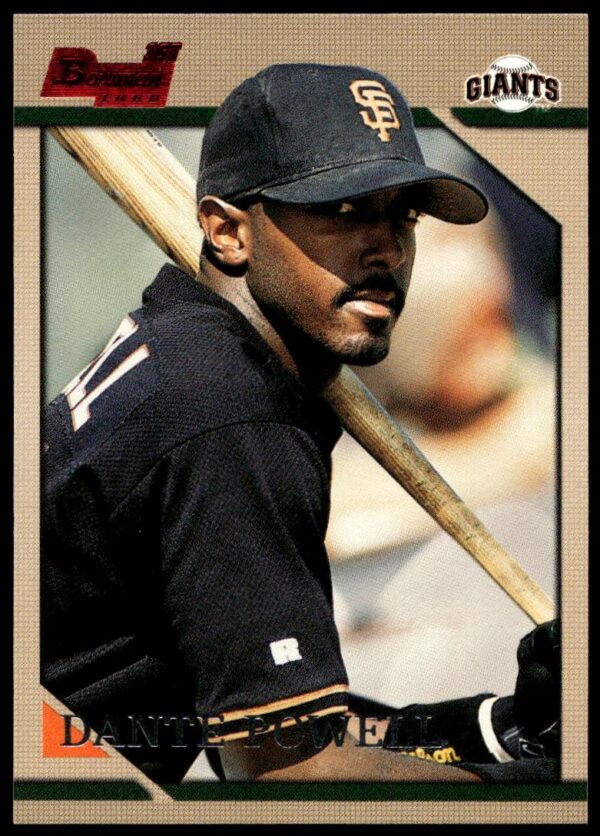 1996 Bowman Dante Powell #201 (Front)