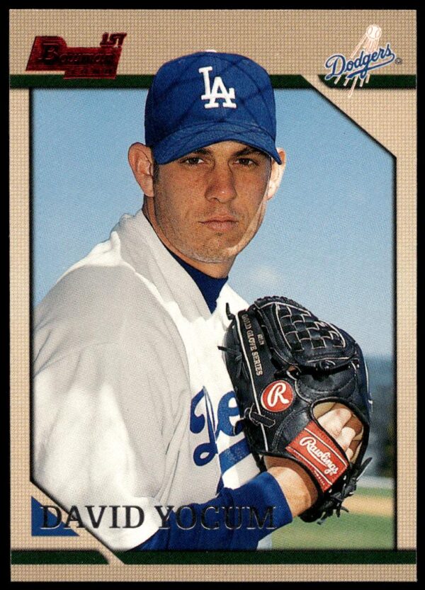 1996 Bowman David Yocum #269 (Front)