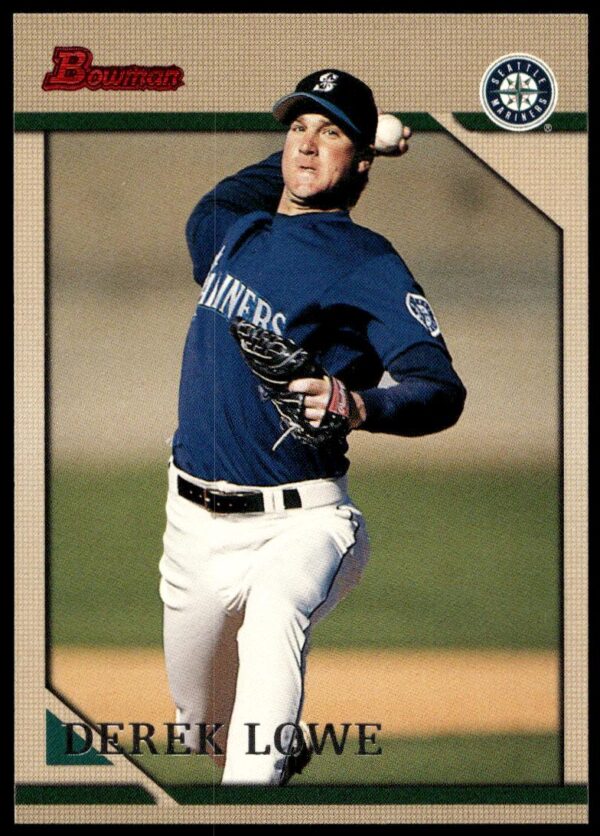 1996 Bowman Derek Lowe #228 (Front)