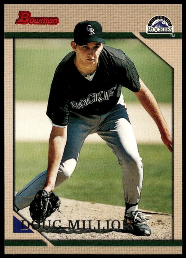 1996 Bowman Doug Million #218 (Front)