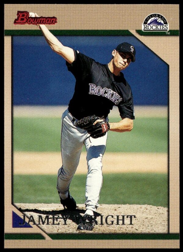 1996 Bowman Jamey Wright #137 (Front)