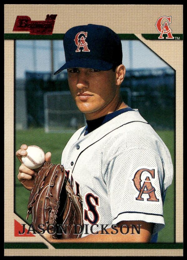 1996 Bowman Jason Dickson #219 (Front)