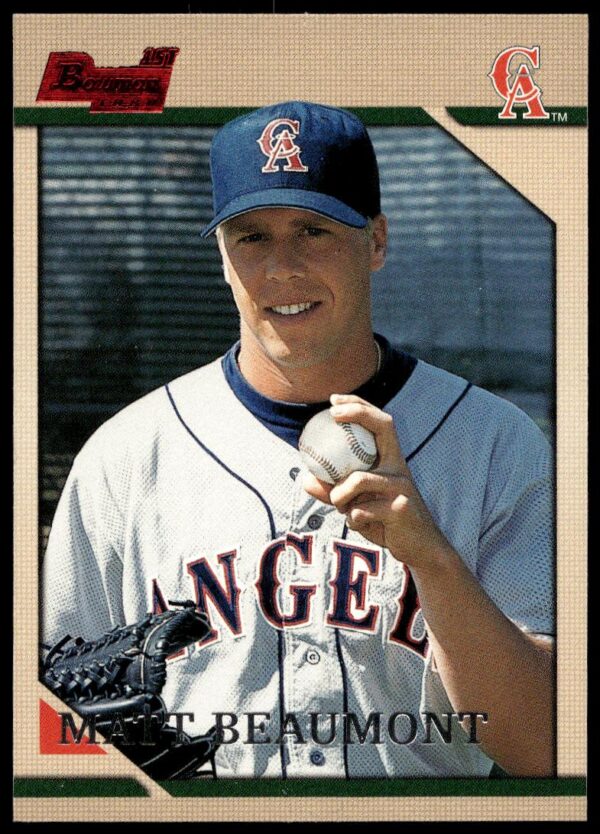 1996 Bowman Matt Beaumont #331 (Front)