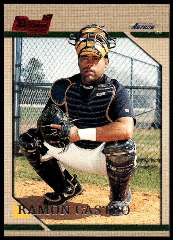 1996 Bowman Ramon Castro #115 (Front)