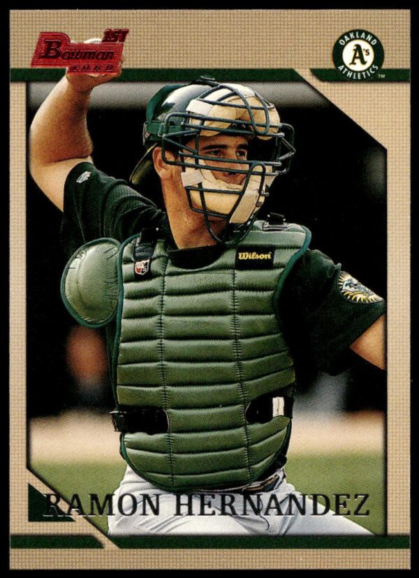 1996 Bowman Ramon Hernandez #220 (Front)