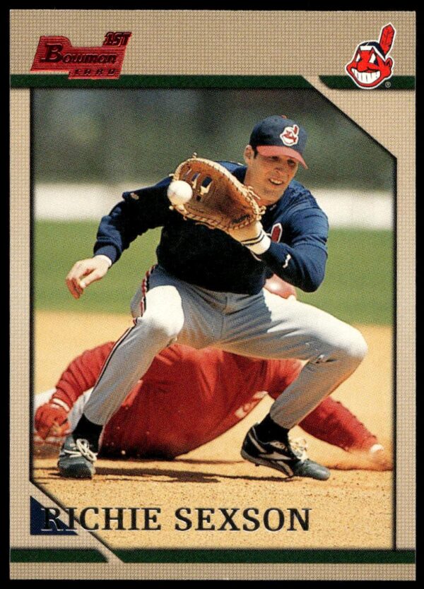 1996 Bowman Richie Sexson #335 (Front)