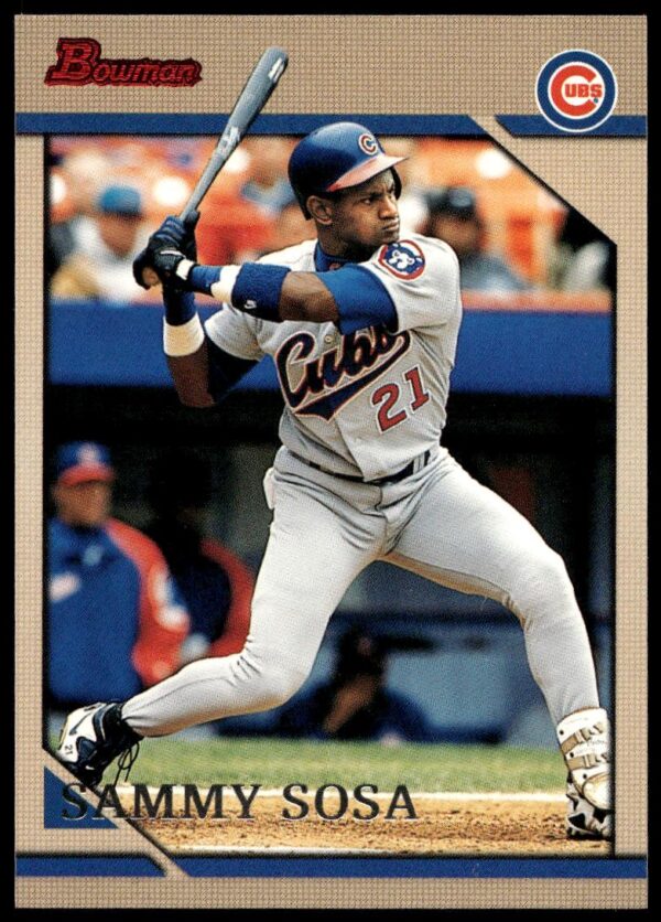 1996 Bowman Sammy Sosa #105 (Front)
