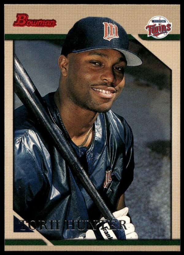 1996 Bowman Torii Hunter #111 (Front)