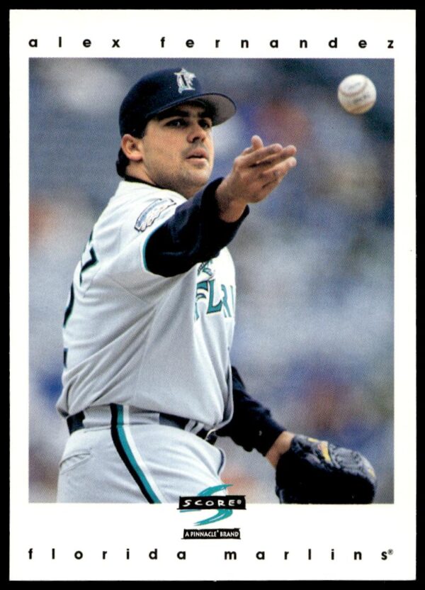 1997 Pinnacle Score Alex Fernandez #341 (Front)
