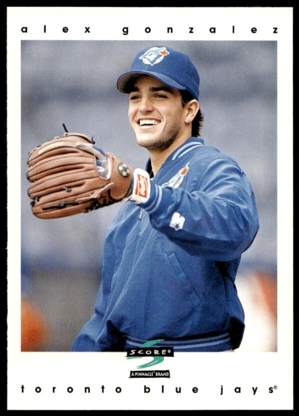 1997 Pinnacle Score Alex Gonzalez #40 (Front)