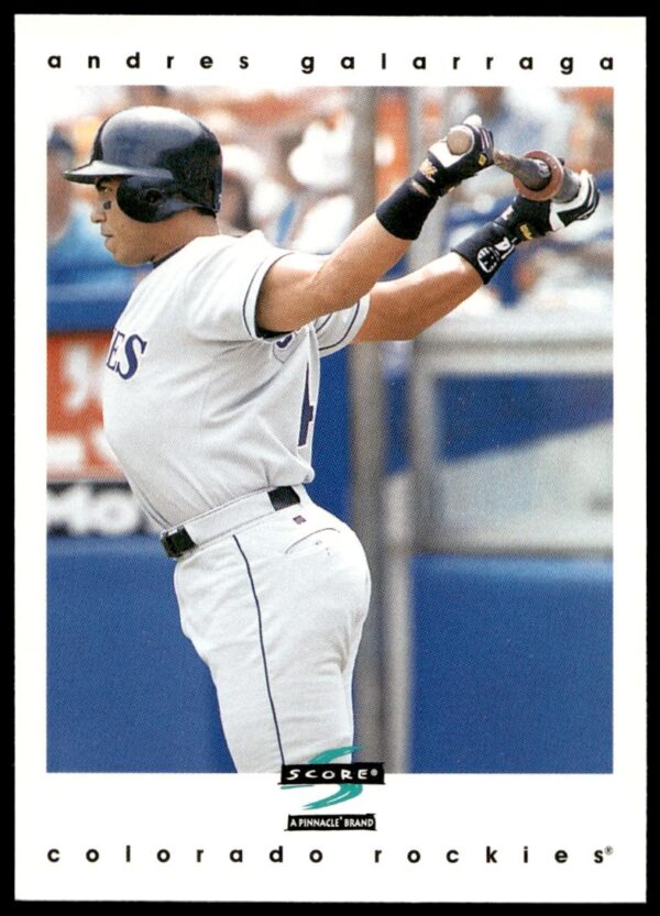 1997 Pinnacle Score Andres Galarraga #155 (Front)