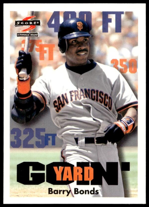 1997 Pinnacle Score Barry Bonds #504 (Front)