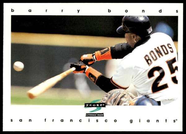 1997 Pinnacle Score Barry Bonds #91 (Front)