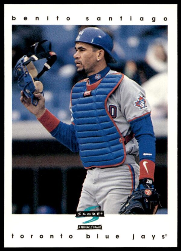 1997 Pinnacle Score Benito Santiago #455 (Front)