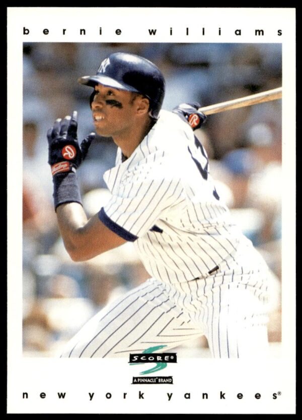 1997 Pinnacle Score Bernie Williams #1 (Front)