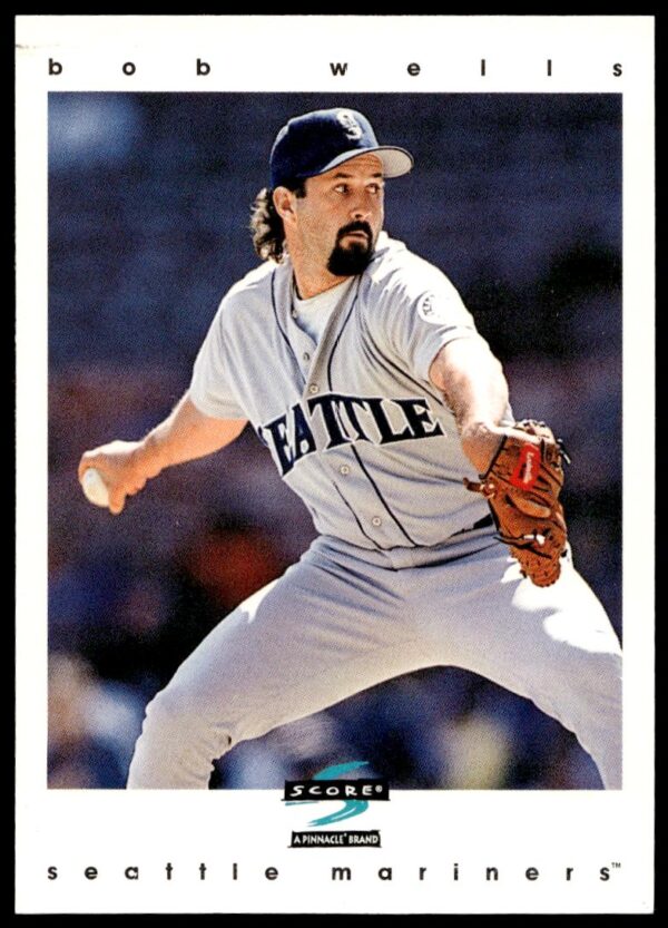 1997 Pinnacle Score Bob Wells #5 (Front)
