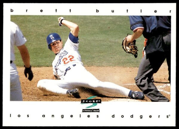 1997 Pinnacle Score Brett Butler #102 (Front)