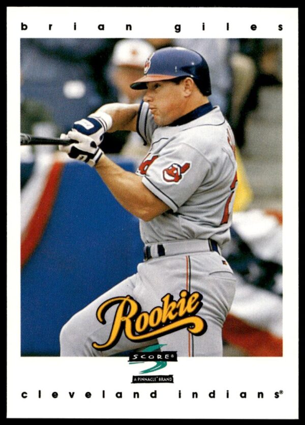 1997 Pinnacle Score Brian Giles #15 (Front)