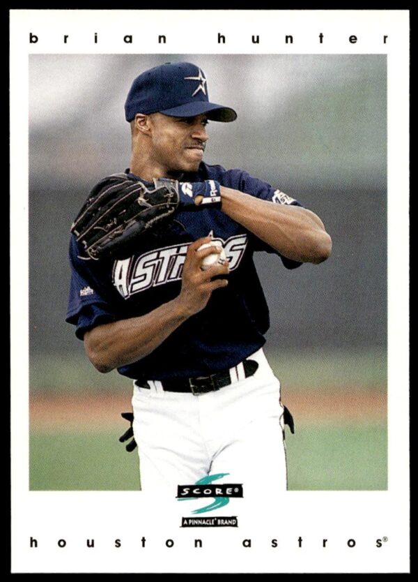 1997 Pinnacle Score Brian Hunter #140 (Front)