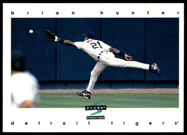 1997 Pinnacle Score Brian Hunter #424 (Front)