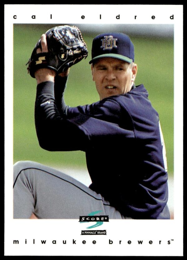 1997 Pinnacle Score Cal Eldred #HR404 (Front)