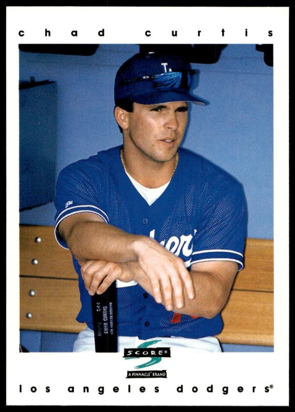 1997 Pinnacle Score Chad Curtis #11 (Front)