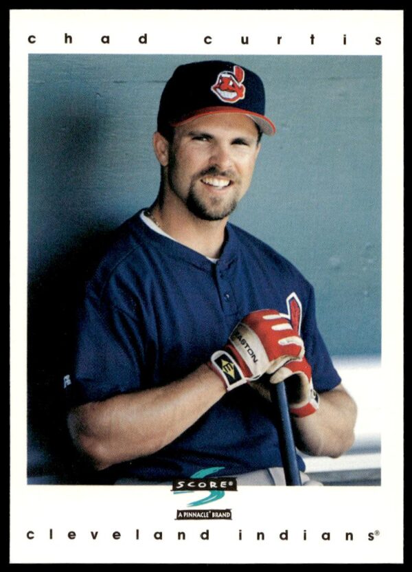 1997 Pinnacle Score Chad Curtis #349 (Front)