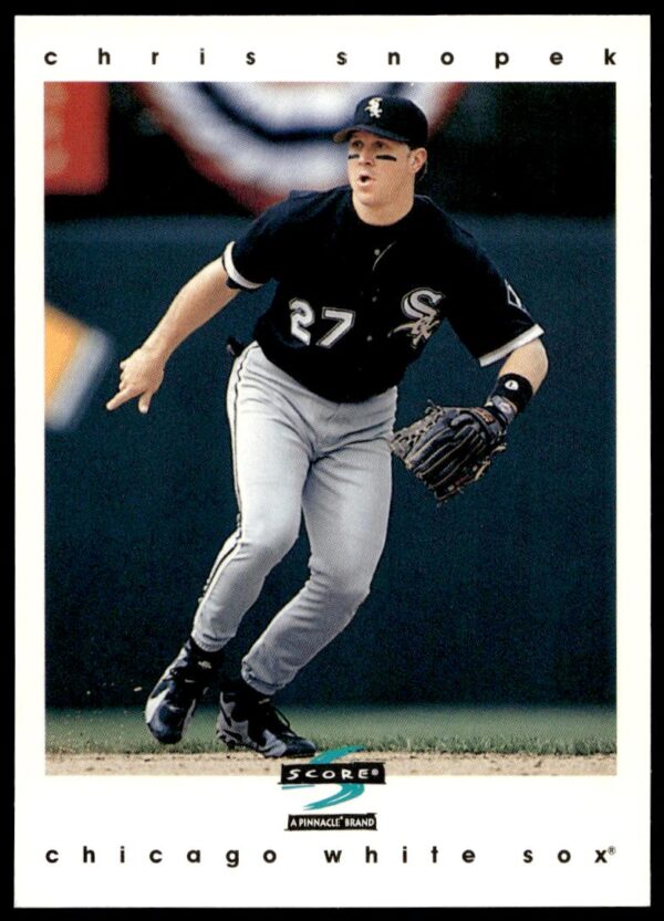 1997 Pinnacle Score Chris Snopek #419 (Front)
