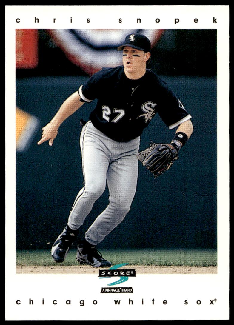 1997 Pinnacle Score Chris Snopek #419 (Front)