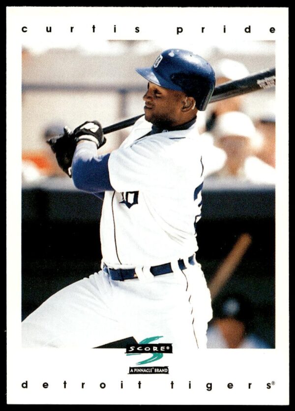 1997 Pinnacle Score Curtis Pride #217 (Front)