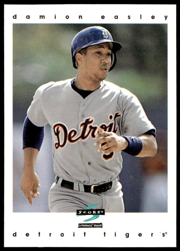 1997 Pinnacle Score Damion Easley #439 (Front)